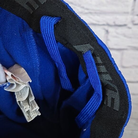 Nike Little Boys 4/XS Blue Sweatpants Athletic Fleece Pants Dri-Fit Pull-On - Picture 9 of 9